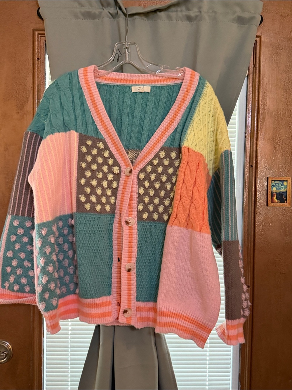 Easel sweater size medium, gently worn.